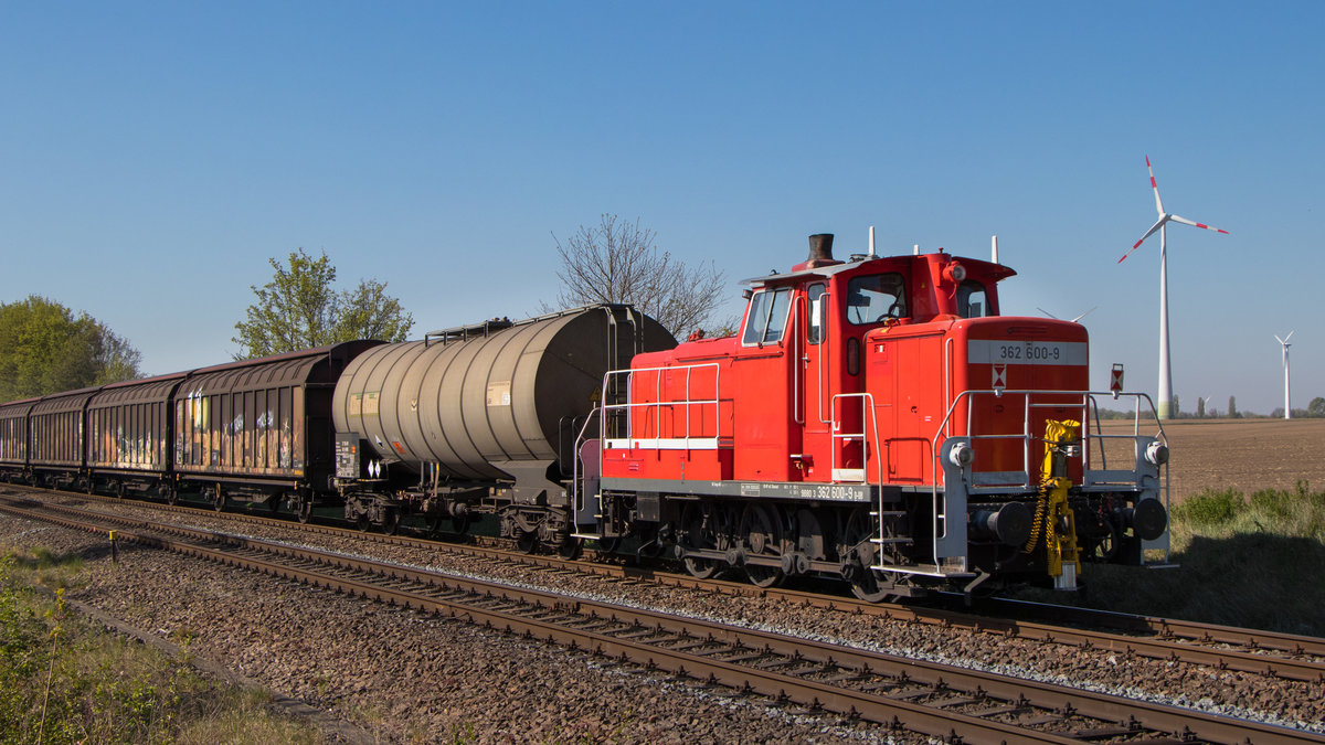 Nachschuss auf 362 600-9 - BK Zauschwitz 23.04.20