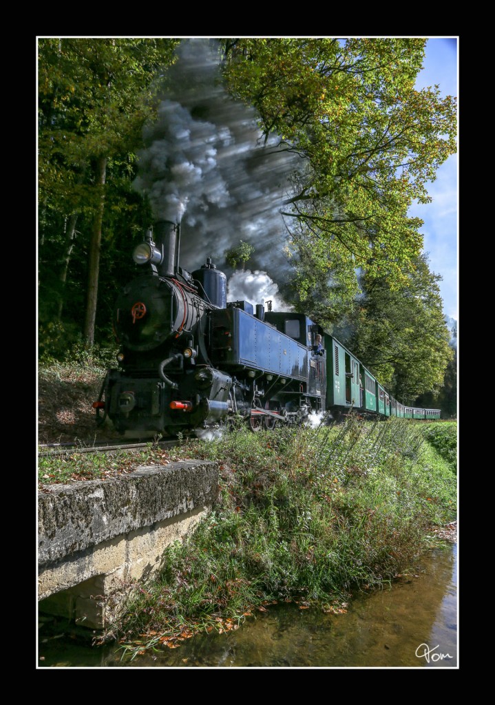 Nahe Oberfeistritz entstand diese Aufnahme der StLB Kh 101 auf der Feistritztalbahn.
18.10.2014