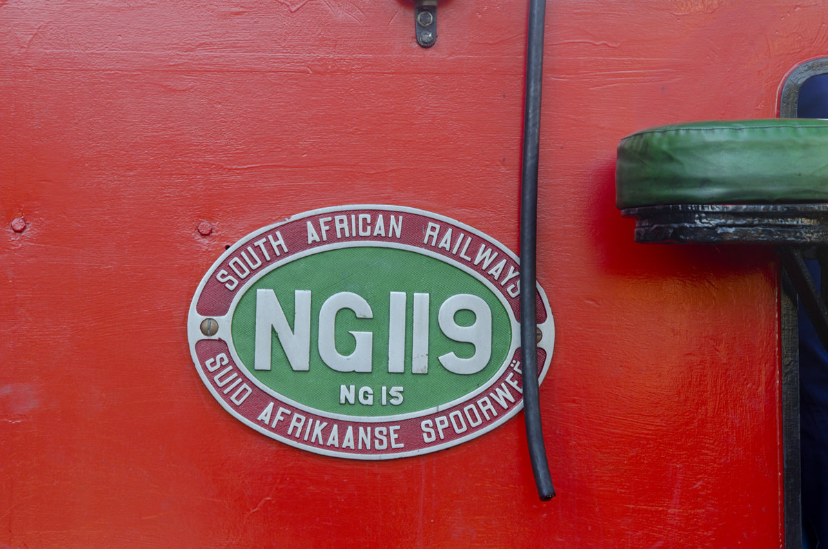 Name plate of NG15 #119
Dec 2017