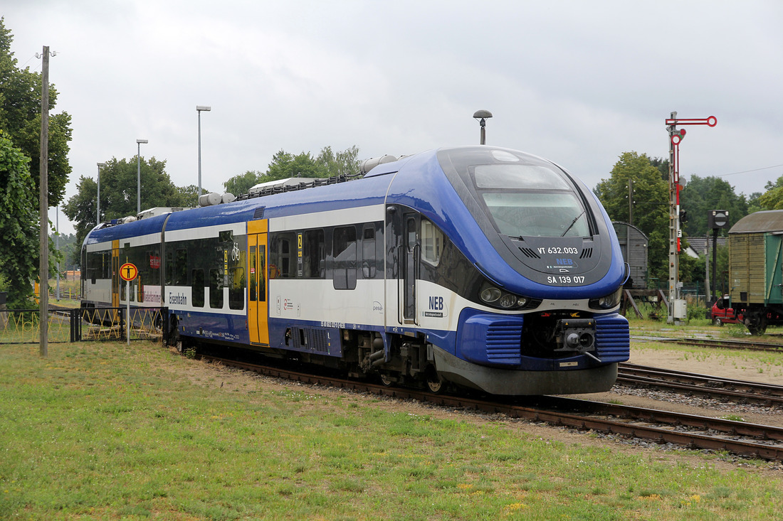 NEB VT 632 003 // Rheinsberg (Mark) // 1. Juli 2020
