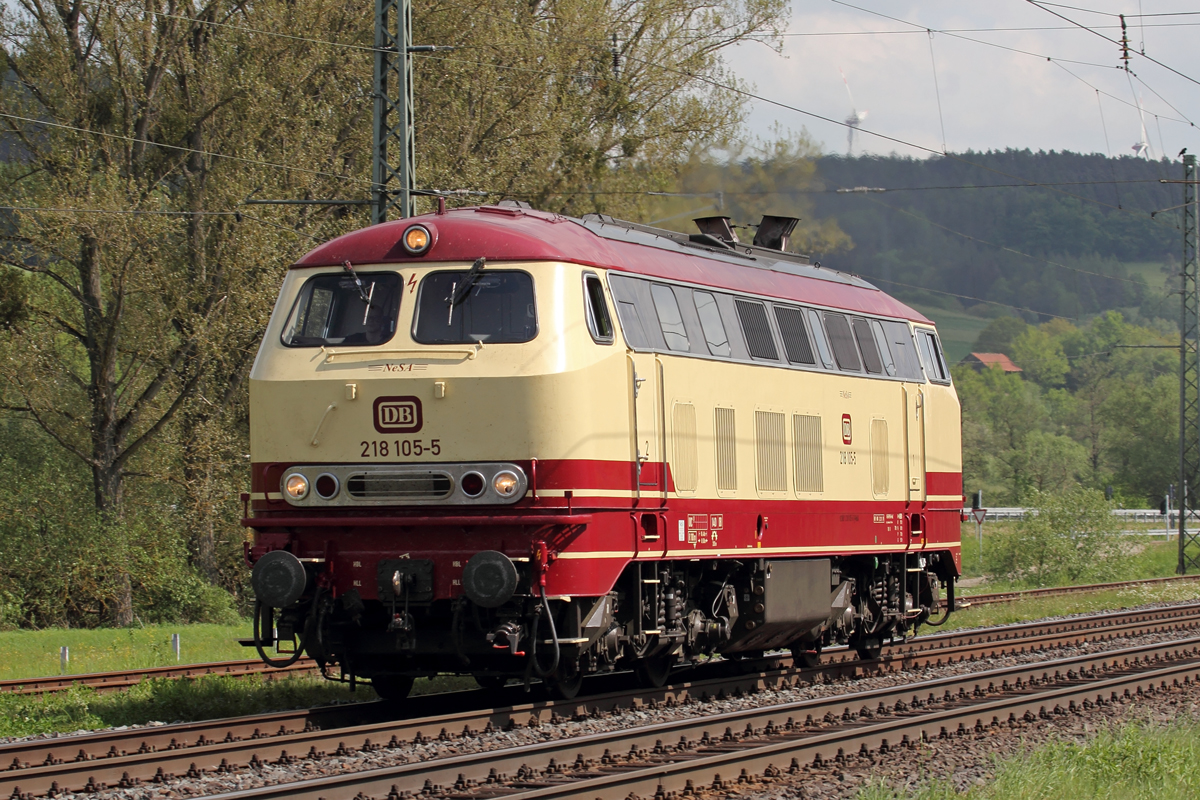 NESA 218 105-5 in Oberhaun 11.5.2022