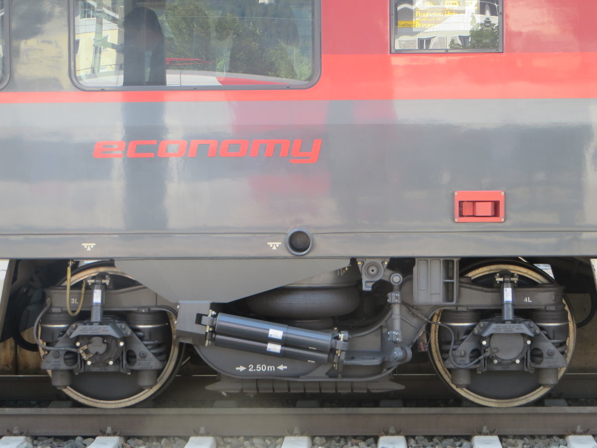 Neues Fahrgestell am RailJet (12.07.2017)