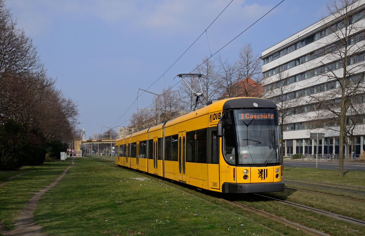 NGT D12DD 2805 als Linie 3, Albertstrasse, 24.03.2015