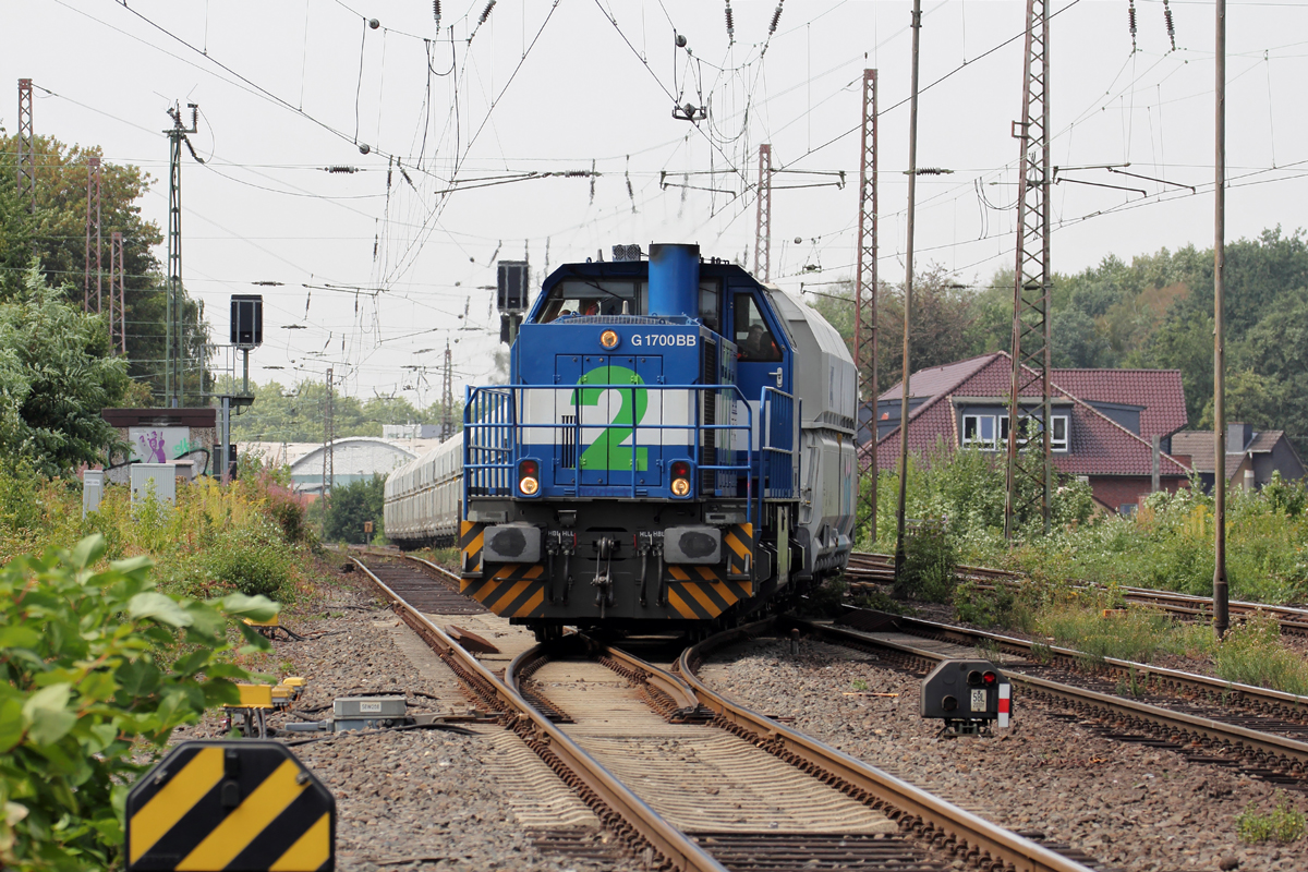 NIAG 2 (277 803-3) in Recklinghausen-Ost 9.8.2018