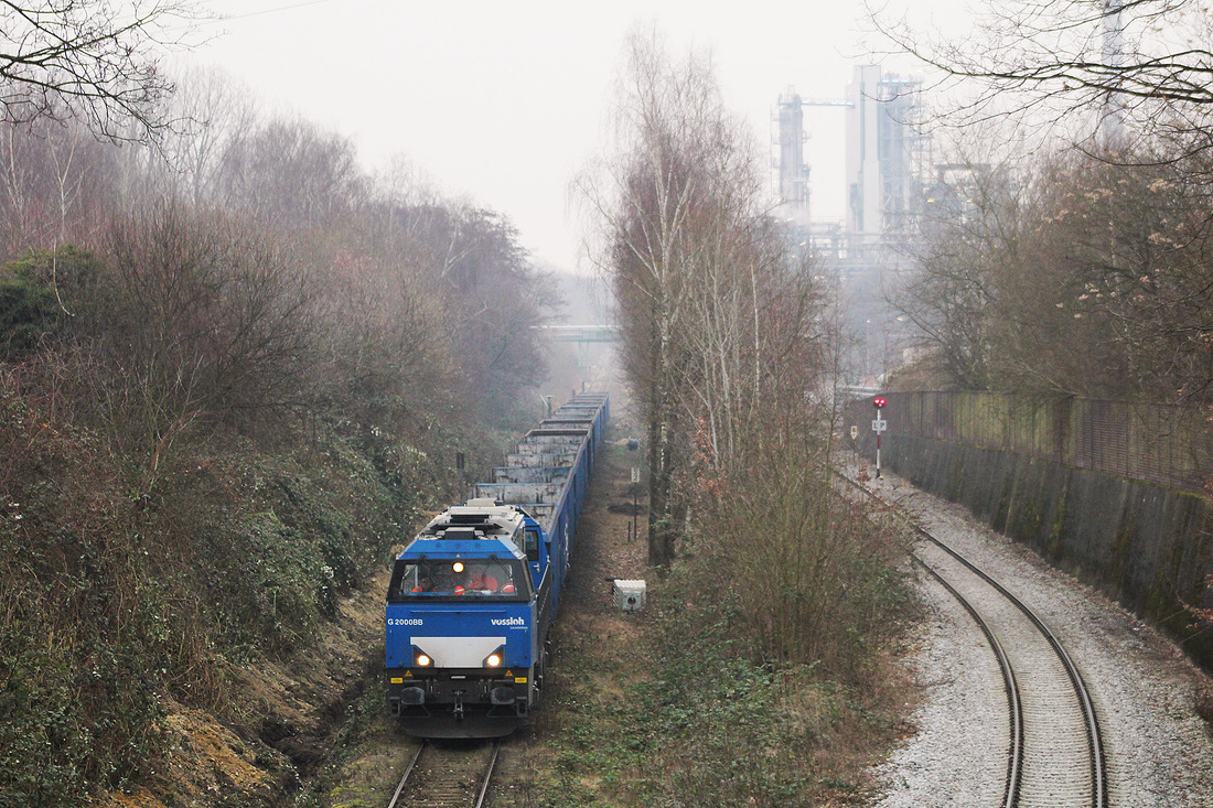 NIAG 92 80 1272 001-9 D-VL am 10. Februar 2017 im Gelsenkirchener Stadtteil Horst.