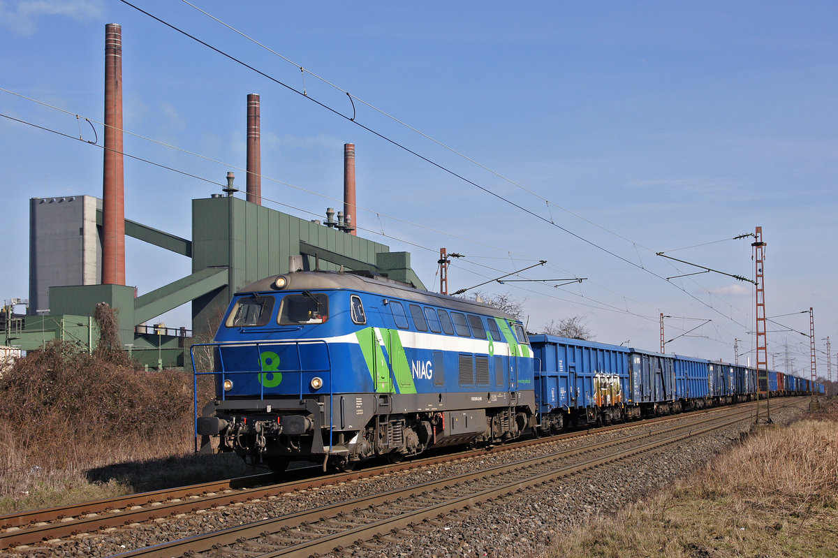 Niag Nummer 8 - (BR 1 216 (DB V 160) am 09.03.2016 in Bottrop.