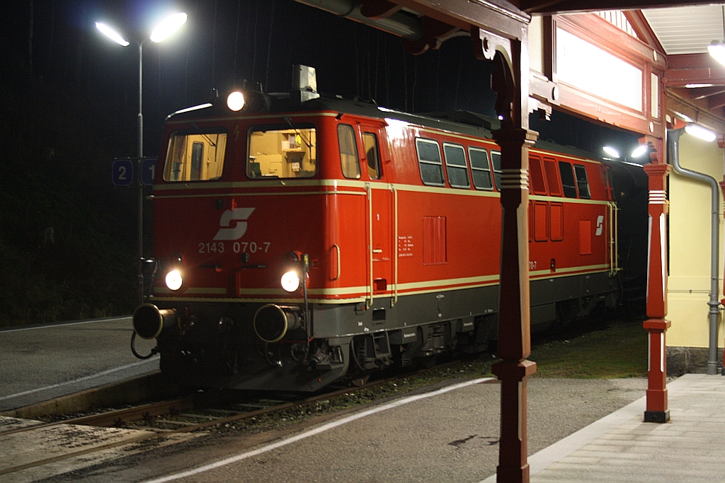 NLB 2143 070-7 am 19.Dezember 2015 in Ausschlag-Zöbern.