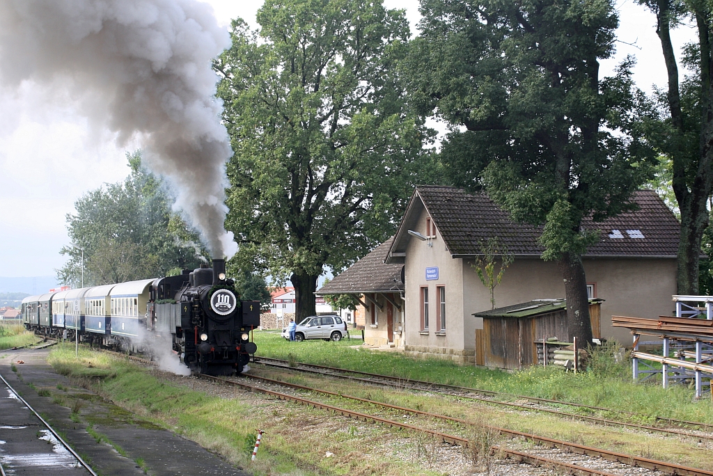 NLB 93.1420 am 14.September 2014 mit dem SR 17926 in Rückersdorf-Harmannsdorf.