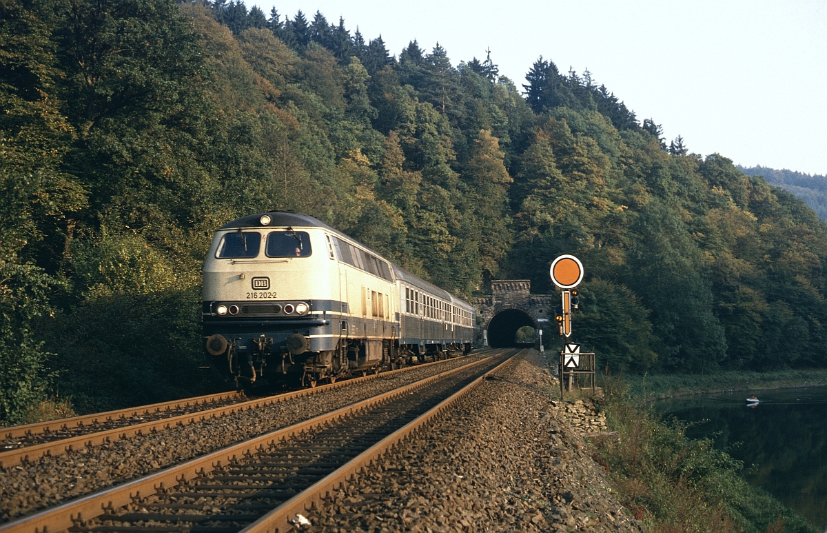 Nördliches Einfahrvorsignal Gräveneck (17.10.1984).