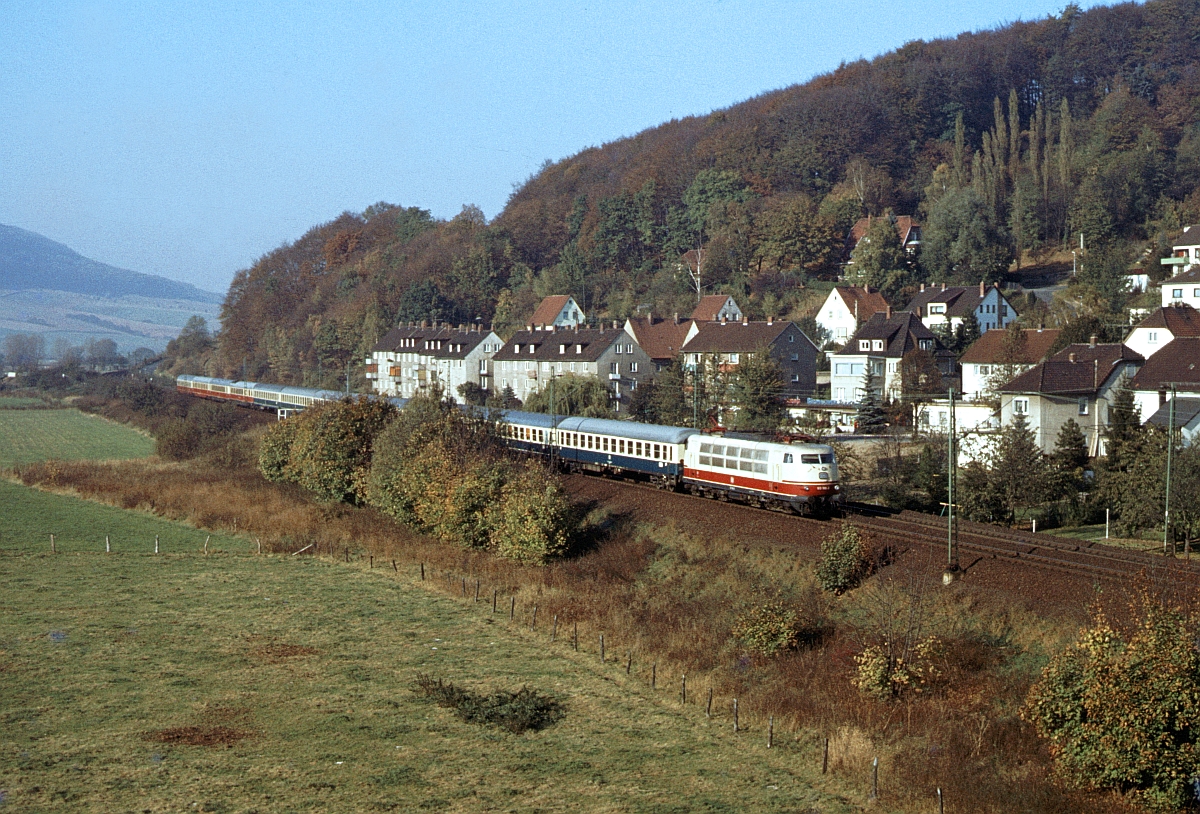 Nord-Süd-IC am 25.9.1979 bei Kreiensen.