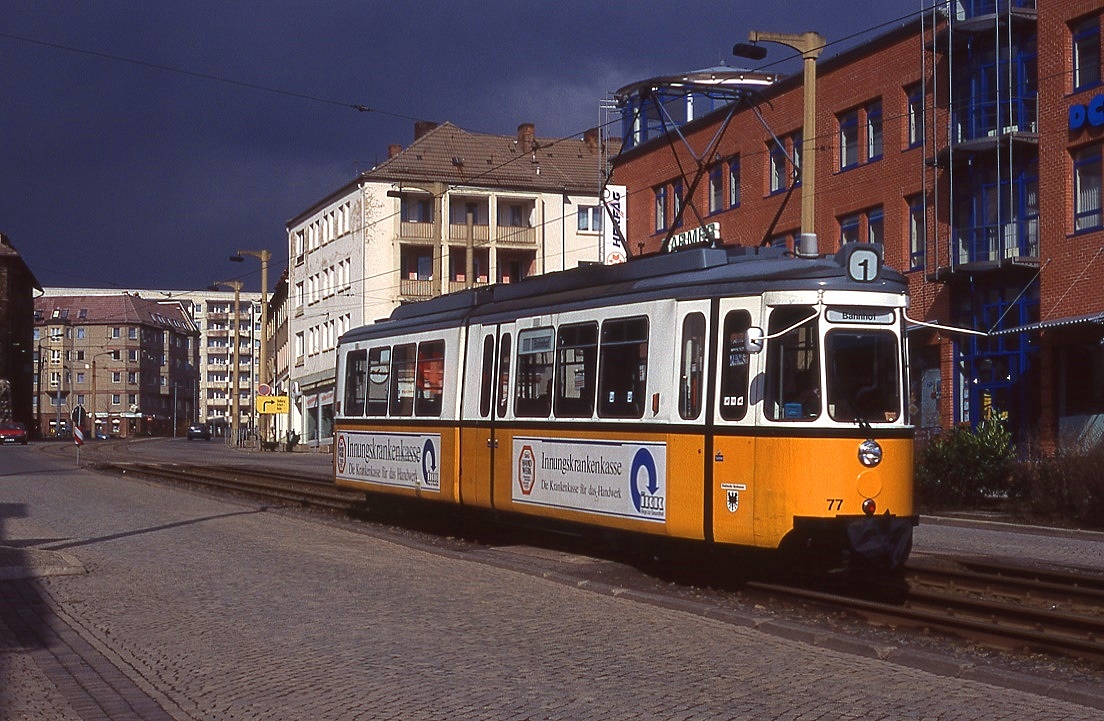Nordhausen 77, Rautenstraße, 18.03.1995.
