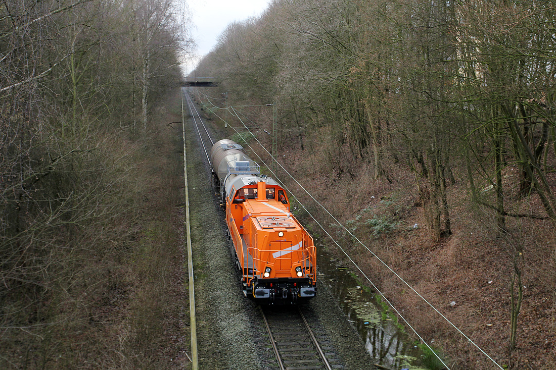 Northrail 265 303 (damals für Chemion im Einsatz) // Marl // 27. Januar 2014