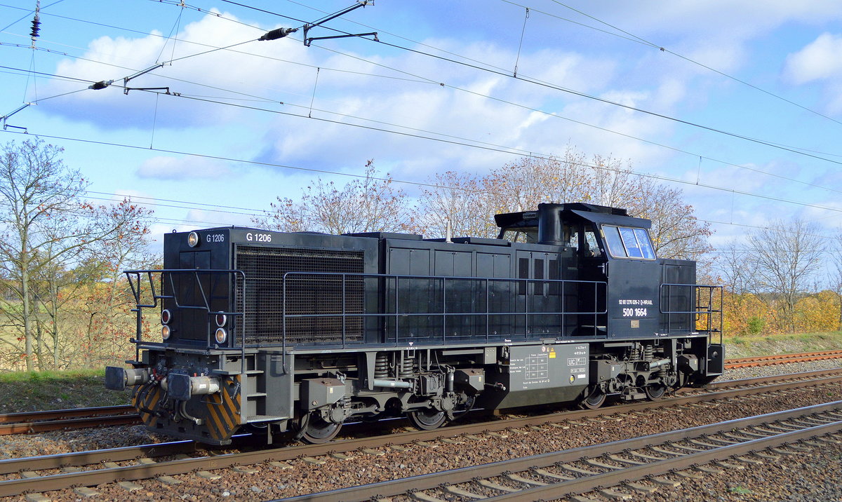 northrail Mak G 1206  500 1664  (NVR: 92 80 1276 026-2 D-NRAIL) am 05.11.20 Bf. Saarmund.