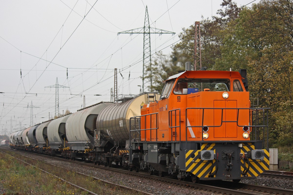 Northrail/NIAG 274 103 am 11.11.13 mit einem Sodazug in Ratingen-Lintorf.