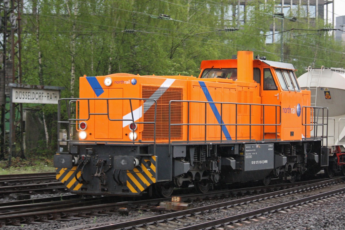 Northrail/NIAG 275 103 (ex MWB V2103) am 26.4.13 in Dsseldorf-Rath.