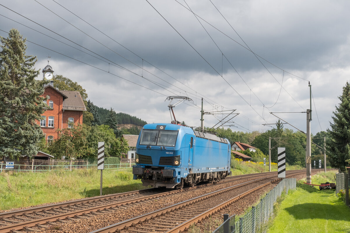 NRail/TXL 192 012 fuhr am 31.08.2021 Lz durch Remschütz.