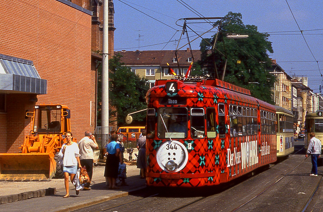 Nürnberg 344, Landgrabenstraße, 31.08.1987.