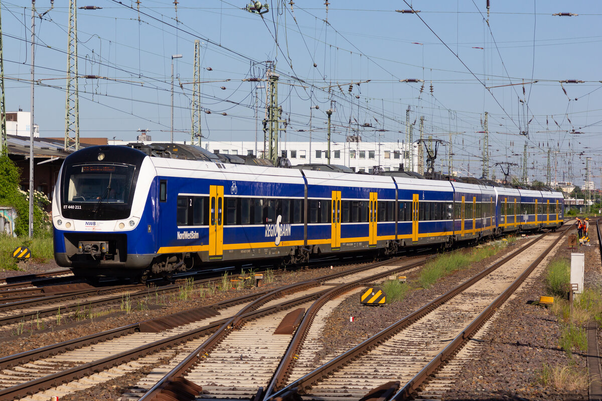 NWB 440 211 in Bremen Hbf. 14.6.21