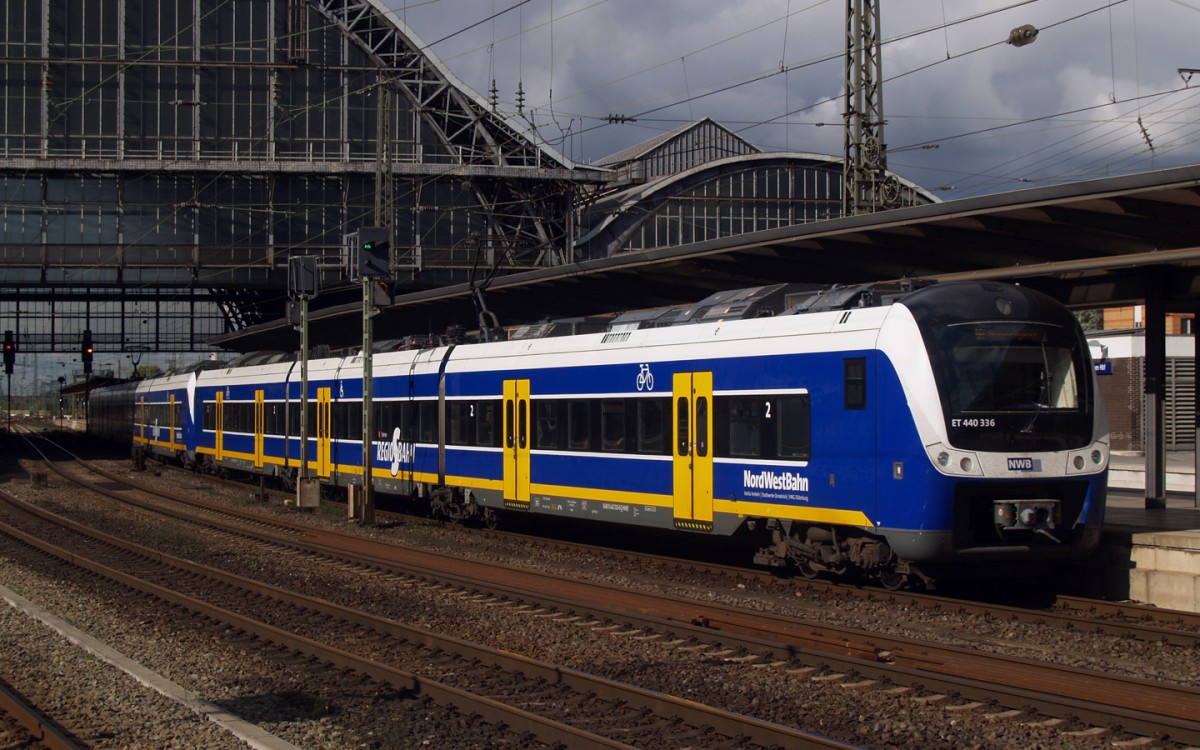 NWB ET 440 336, Bremen Hbf, 10-10-2013