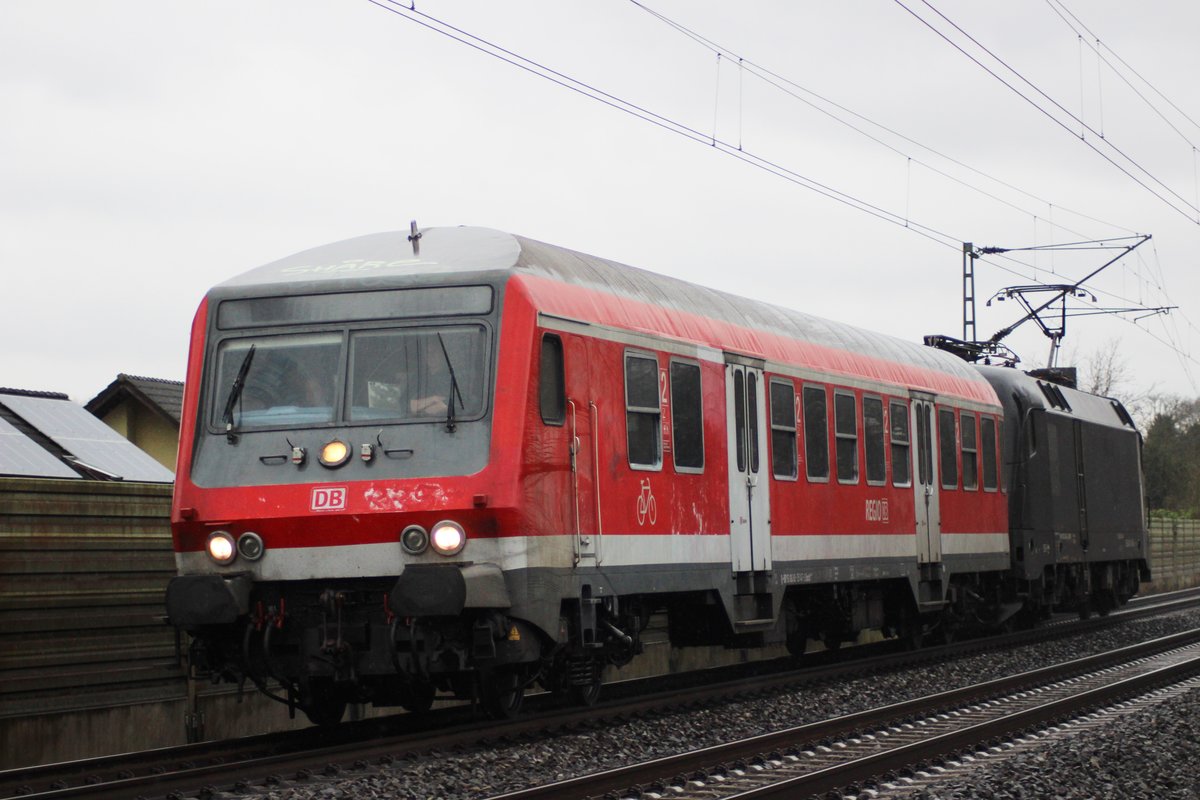 NX Überführungsfahrt mit 182 535 von Köln nach Münster am 13.1.2016