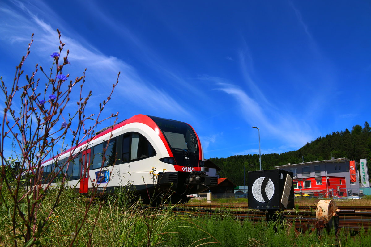Ob die Weiche richtig steht seht Ihr wie die Wolke weht ....
8.06.2017