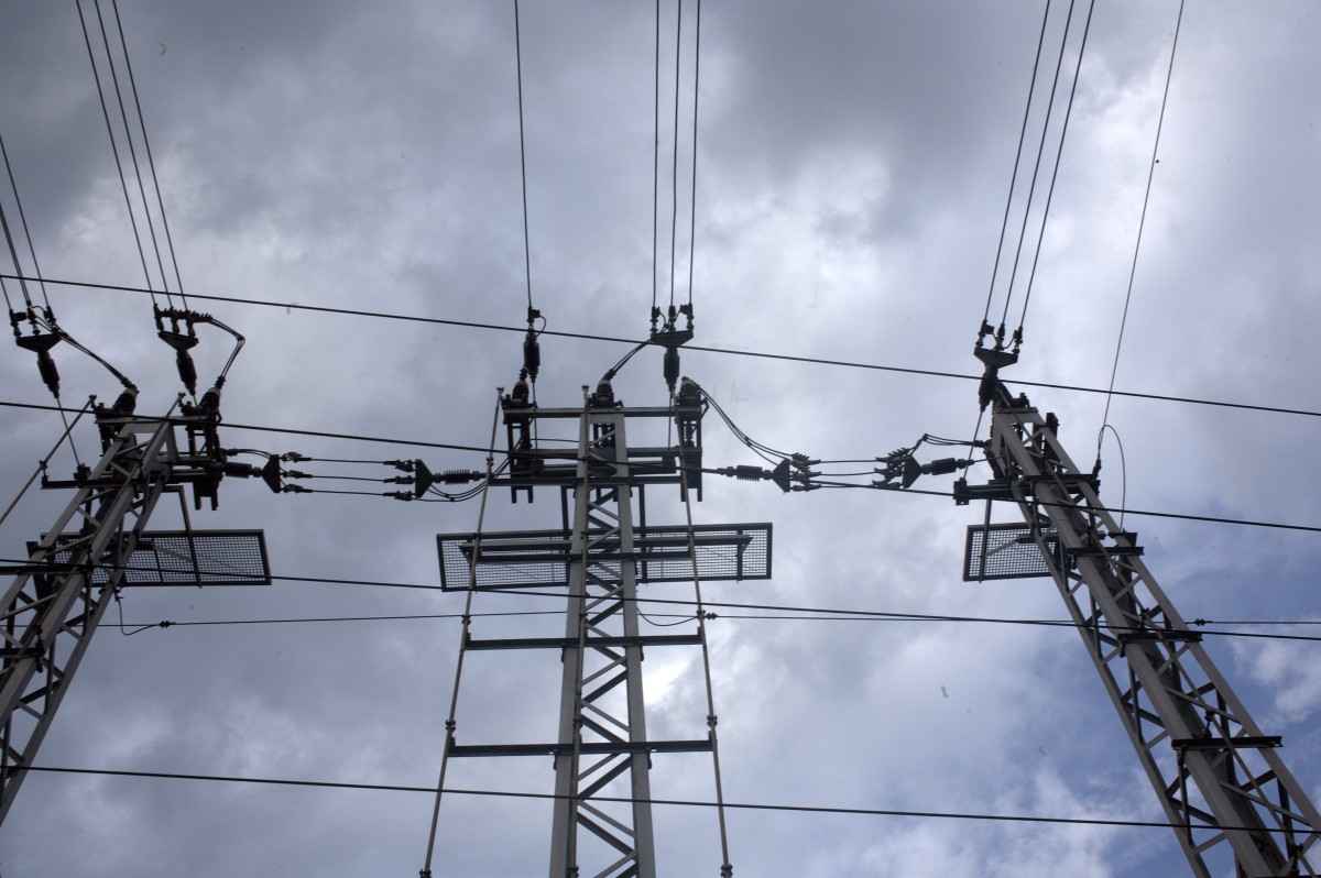 Oberleitungseinspeisung in Lysa nad Labem.23.08.2014 17:37 Uhr.