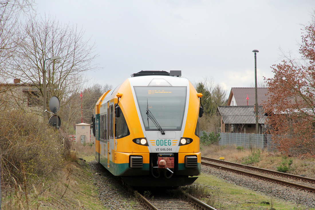 ODEG VT 646 044 // Beelitz Stadt // 13. März 2020
