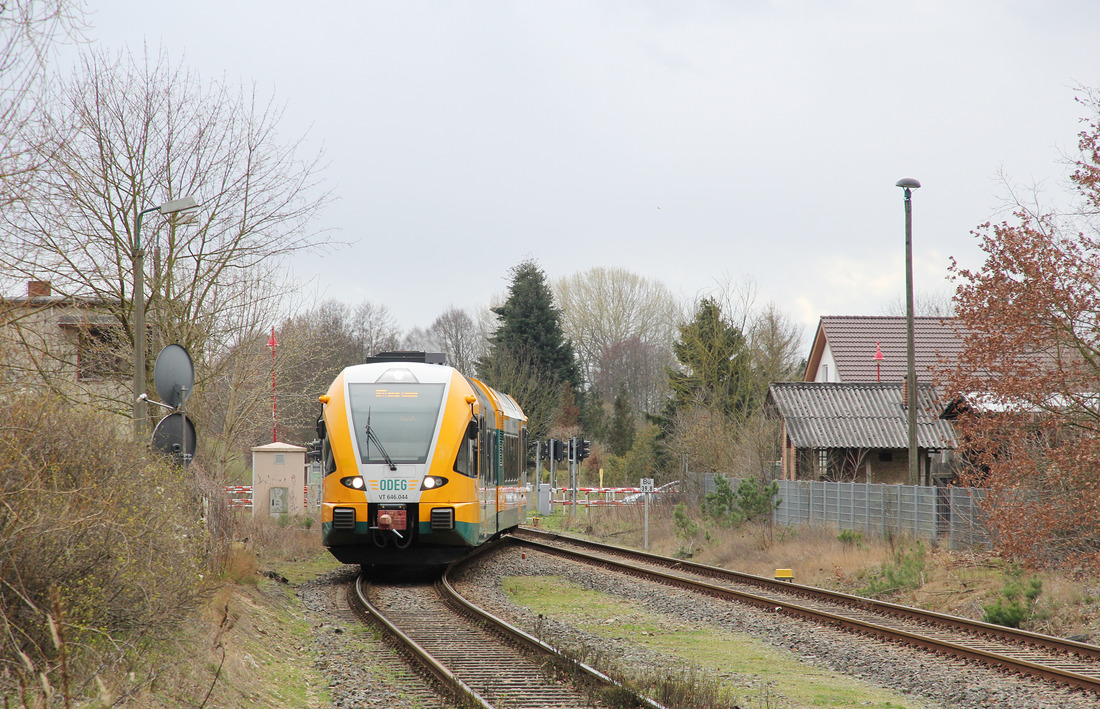 ODEG VT 646 044 // Beelitz Stadt // 13. März 2020
