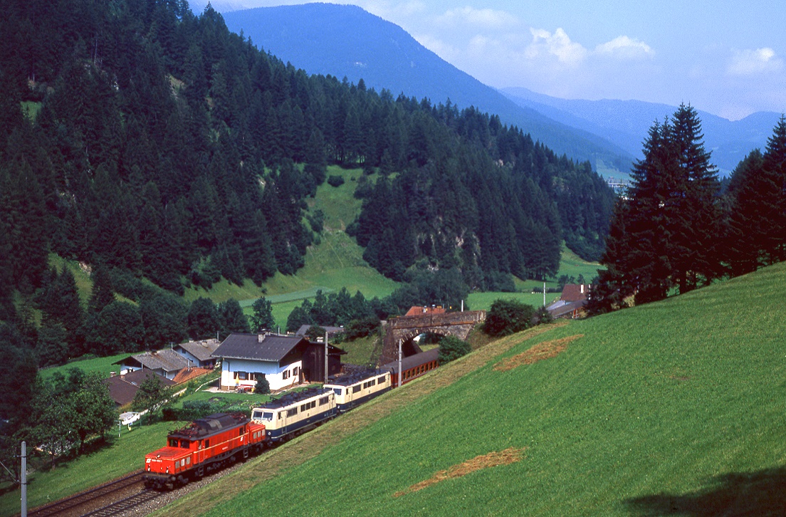 ÖBB 1020 033, Steinach am Brenner, D489, 29.07.1989.