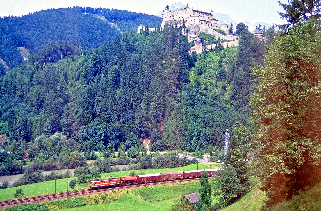 ÖBB 1043 001, Werfen, 05.08.1989.