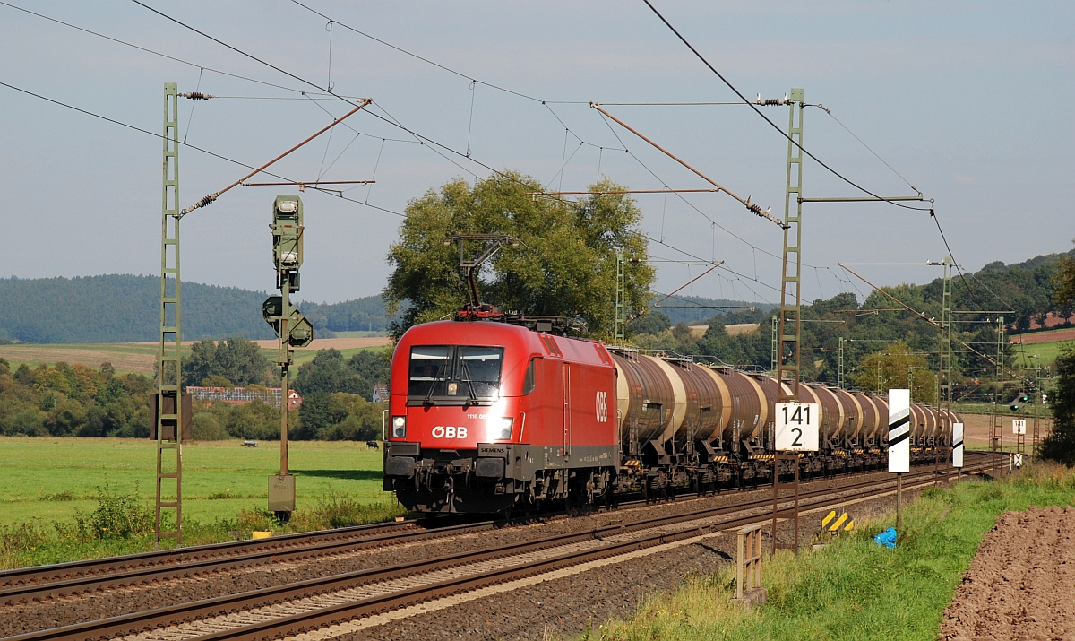 ÖBB 1116 051 bei Haunetal-Neukirchen (22.9.2017)