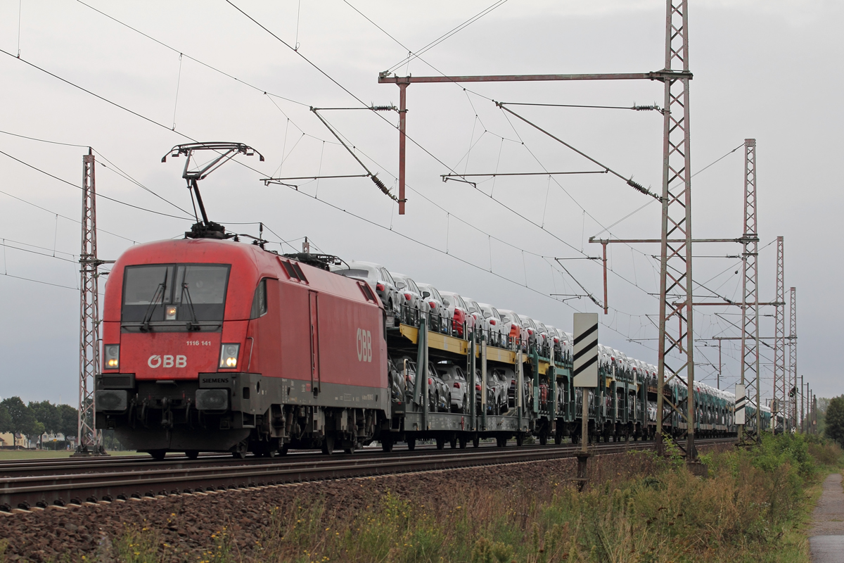 ÖBB 1116 141 in Dedensen-Gümmer 7.9.2019