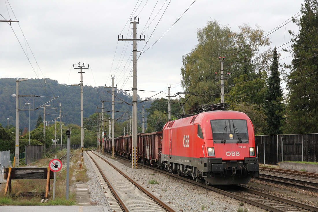 ÖBB 1116 143 // Salzburg-Aigen // 14. September 2018