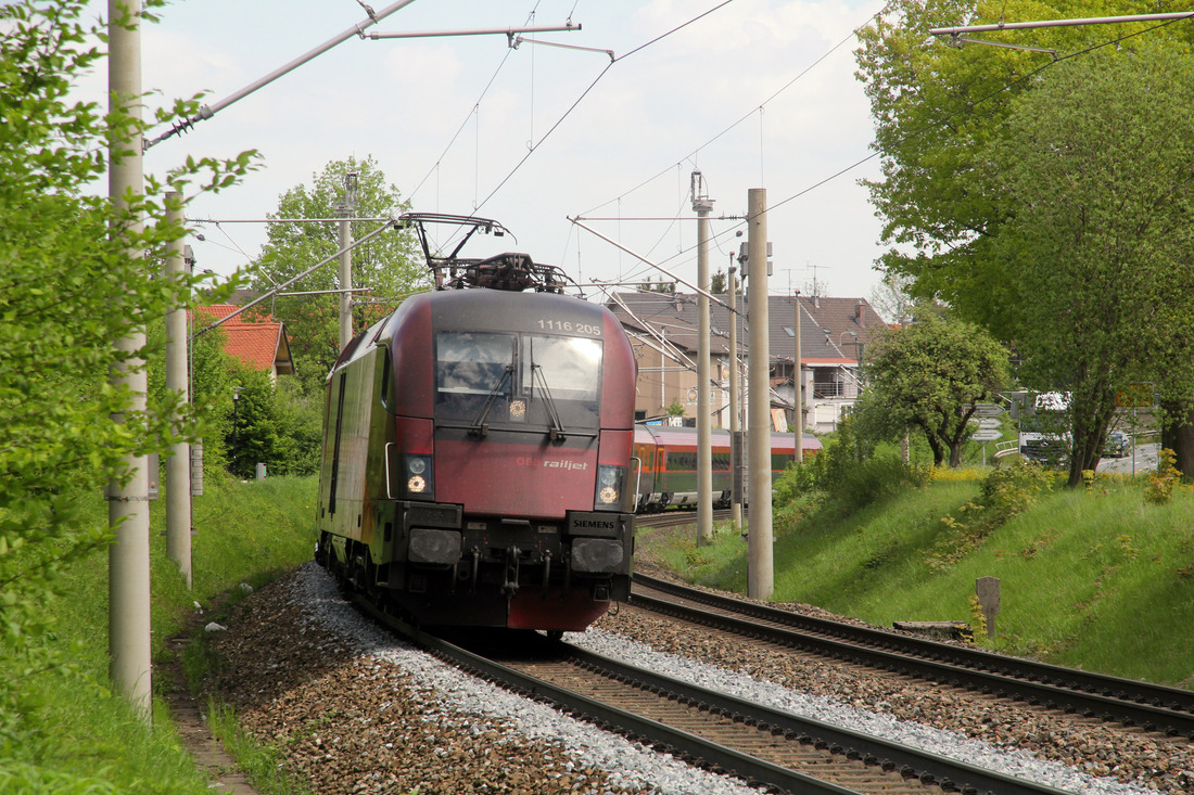 ÖBB 1116 205 // Traunstein // 12. Mai 2022