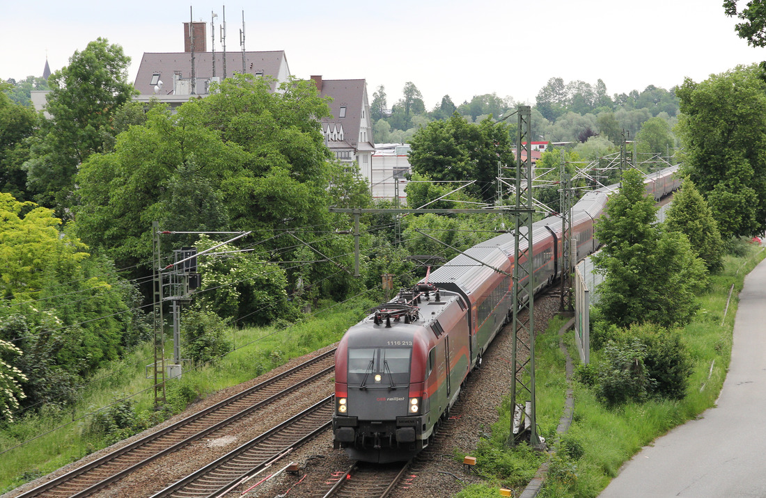 ÖBB 1116 213 // Rosenheim // 6. Juni 2019