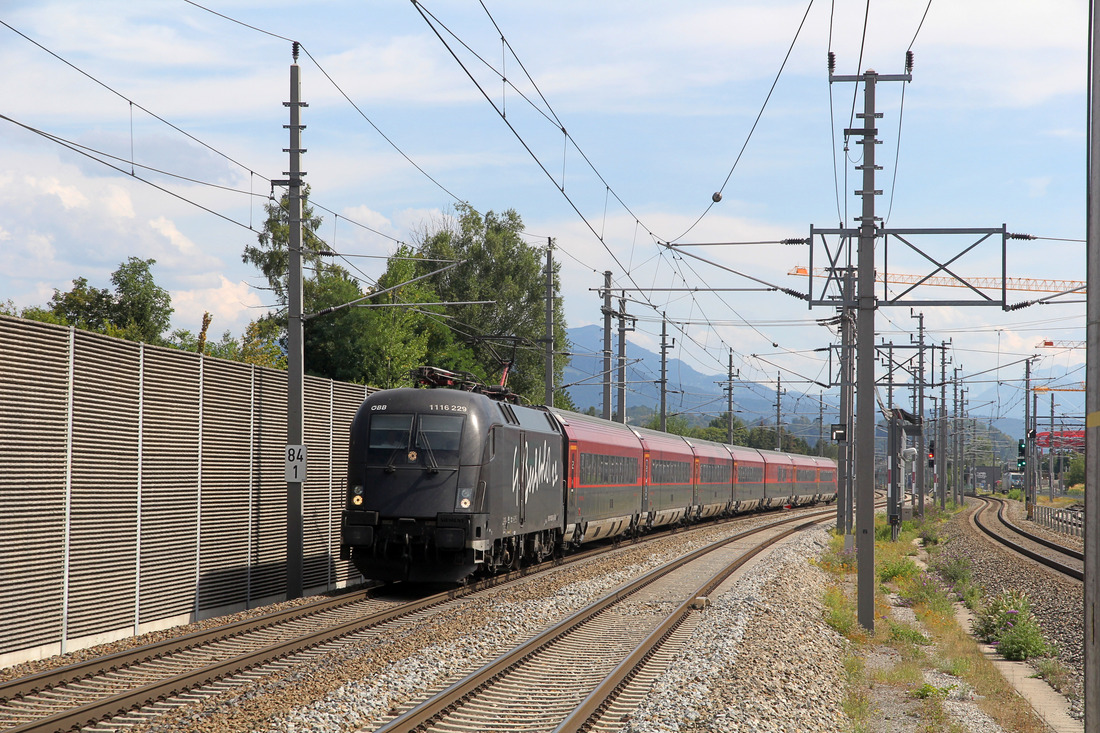 ÖBB 1116 229 // Salzburg-Liefering // 17. August 2022