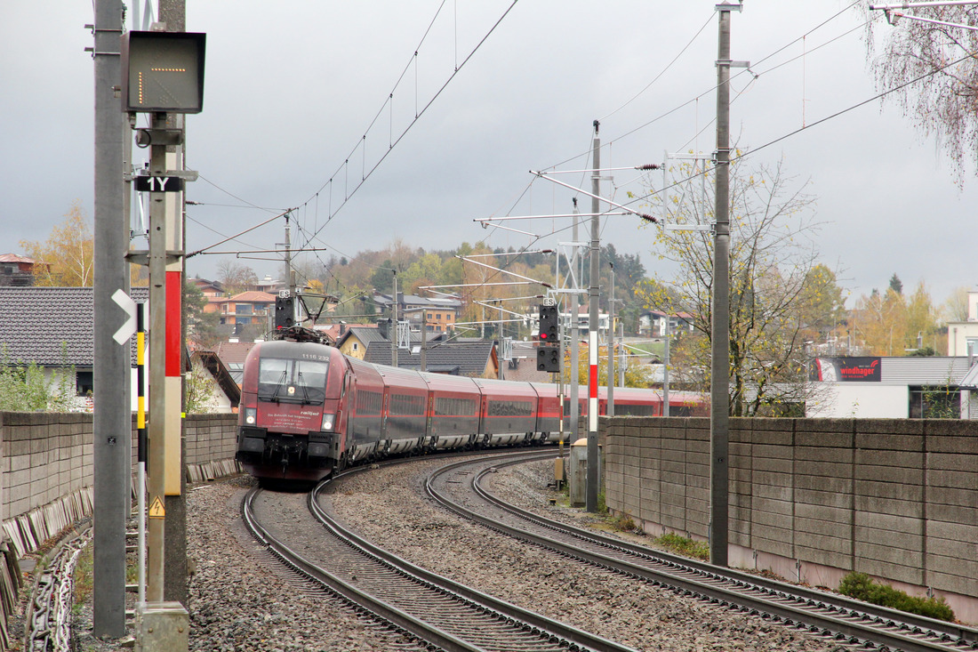 ÖBB 1116 232 // Seekirchen am Wallersee // 5. November 2022