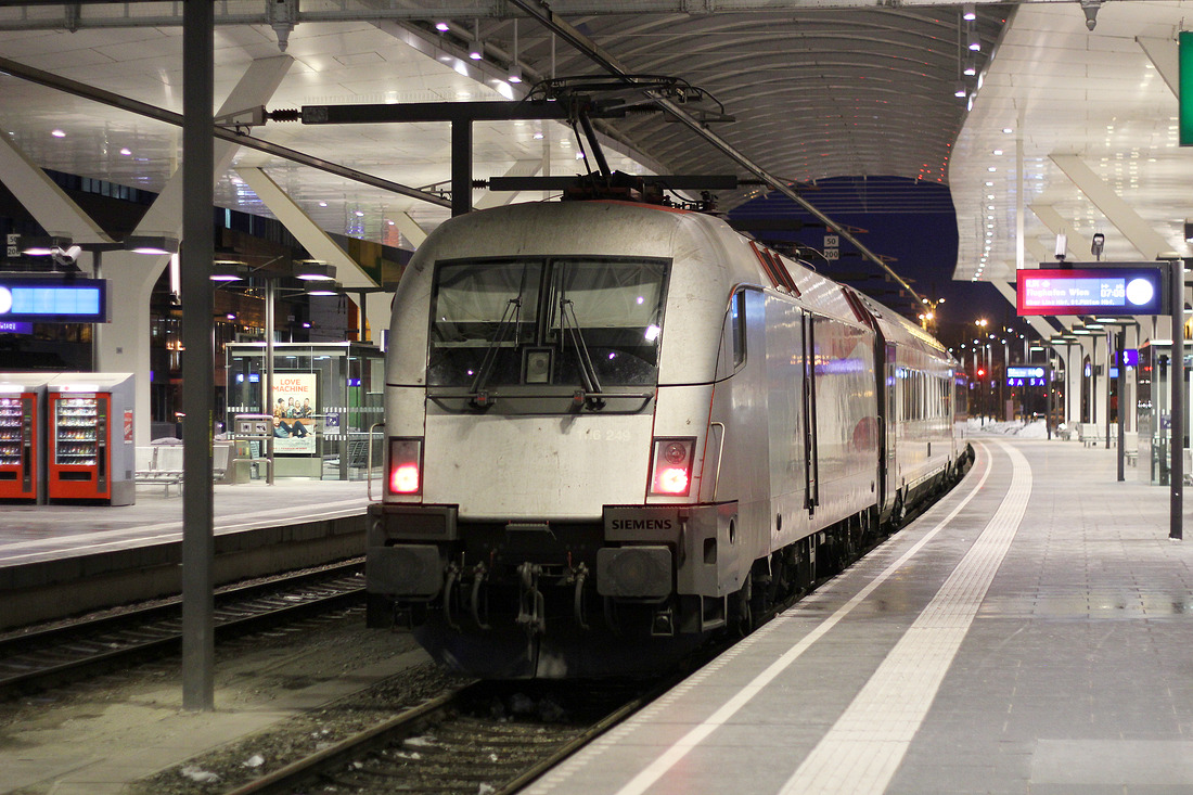 ÖBB 1116 249 // Salzburg Hbf // 27. Januar 2019