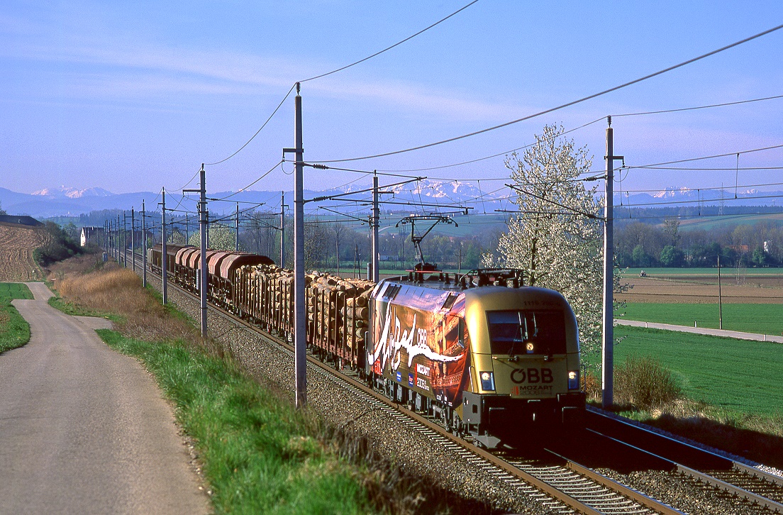 ÖBB 1116 250, St.Valentin, 14.04.2008.