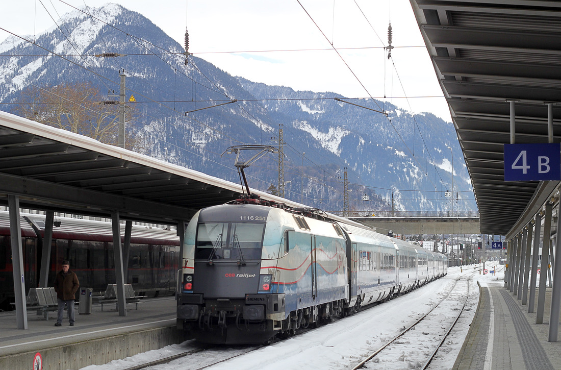 ÖBB 1116 251 // Bludenz // 27. Januar 2019