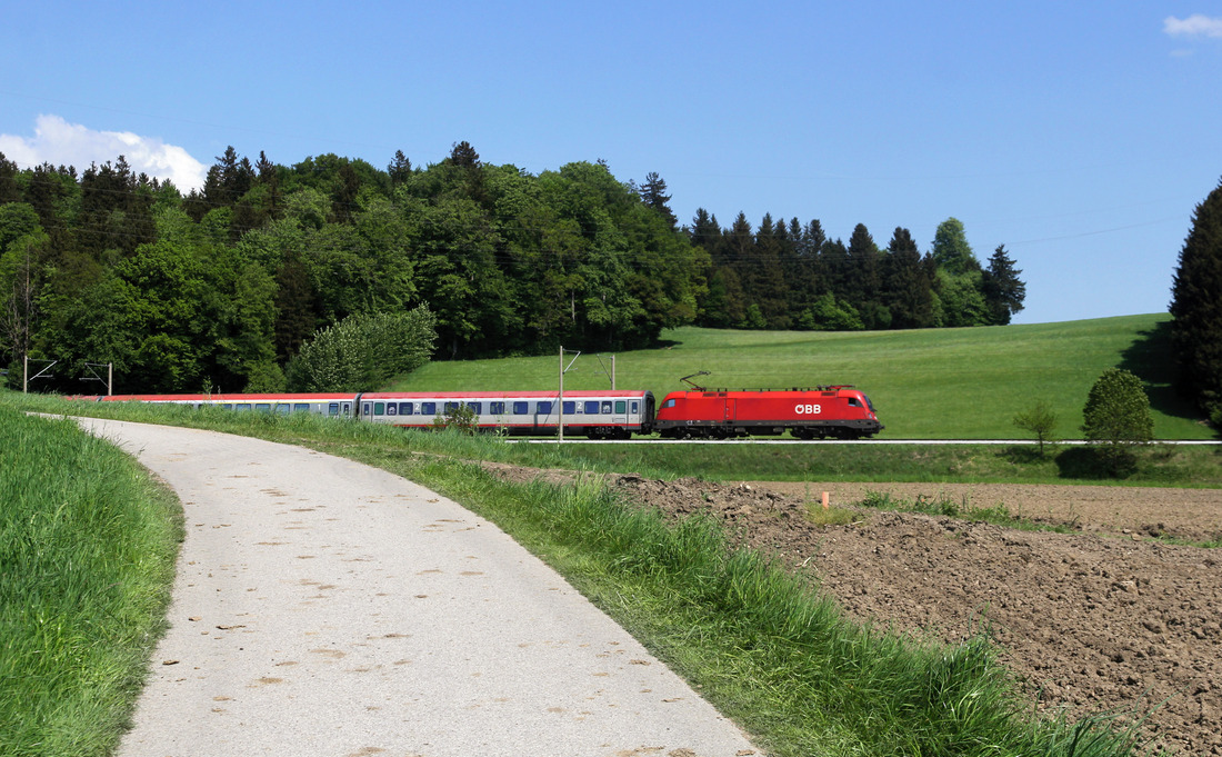 ÖBB 1116 xxx (Loknummer unbekannt // Vachendorf // 12. Mai 2022
