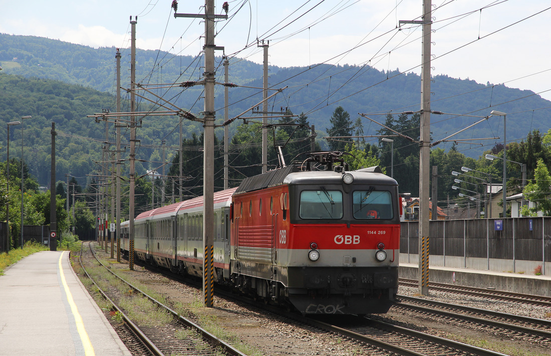 ÖBB 1144 269 // Salzburg-Aigen // 28. Juli 2021