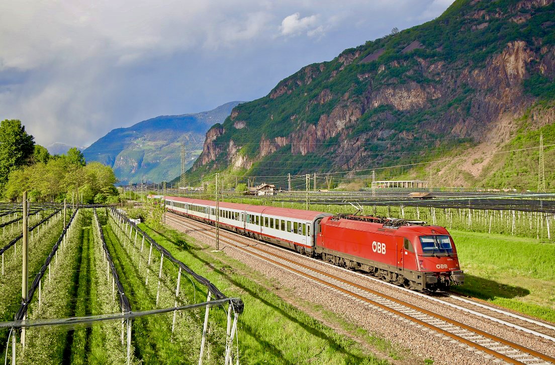 ÖBB 1216 005, Ora / Auer, EC87, 25.04.2023.