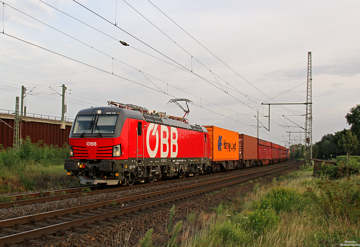 ÖBB 1293 174 bei Porz Wahn am 13.08.2020