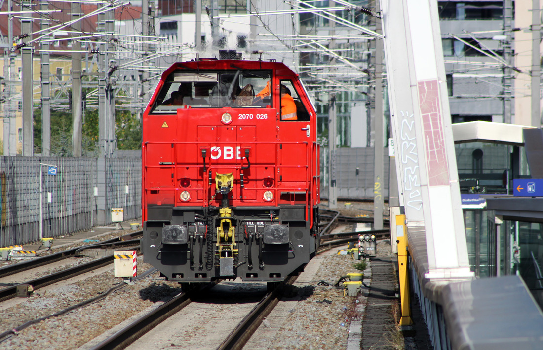 ÖBB 2070 026 // Salzburg Mülln-Altstadt // 17. August 2022