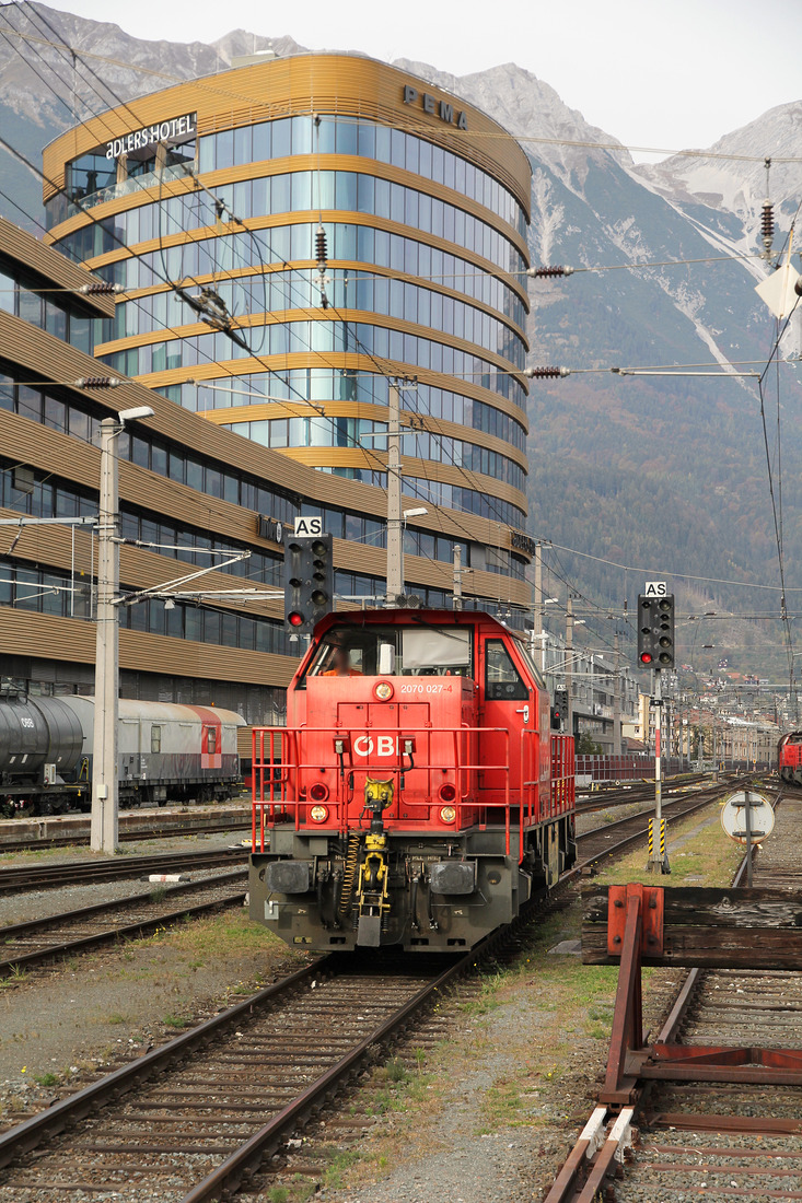 ÖBB 2070 027 // Innsbruck Hbf // 23. Oktober 2018