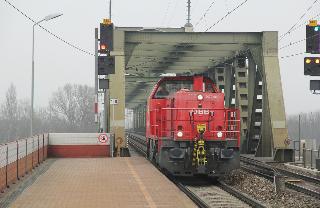 ÖBB 2070 090 // Wien Praterkai // 27. Januar 2020
