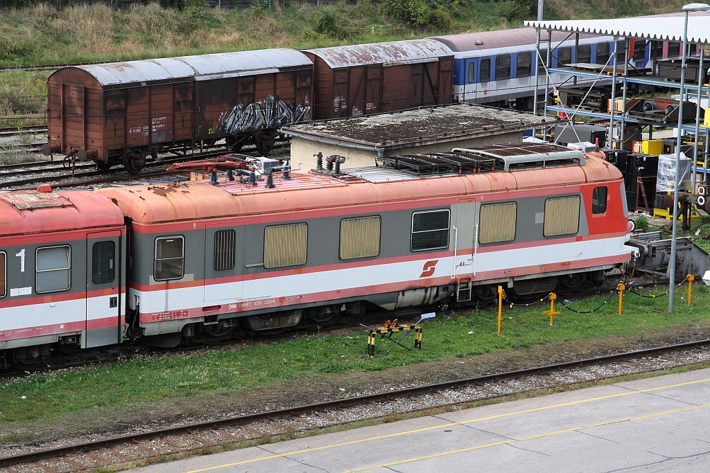 ÖBB 4010 022-4 am 26.September 2017 in Jedlersdorf.