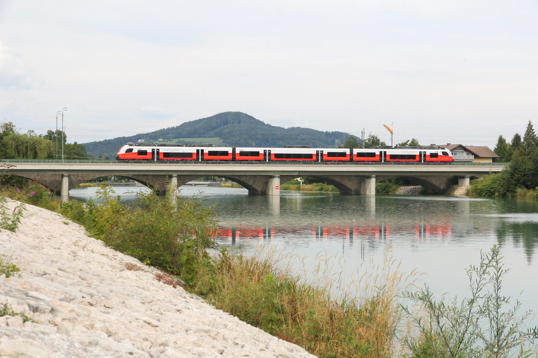 ÖBB 4744 ??? // Freilassing (Grenzbrücke zu Österreich) // 13. August 2022
