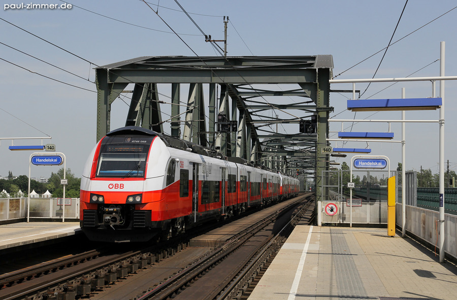 ÖBB 4746 068 + 4746 078 // Wien Handelskai // 12. Juni 2019 Bahnbilder.de